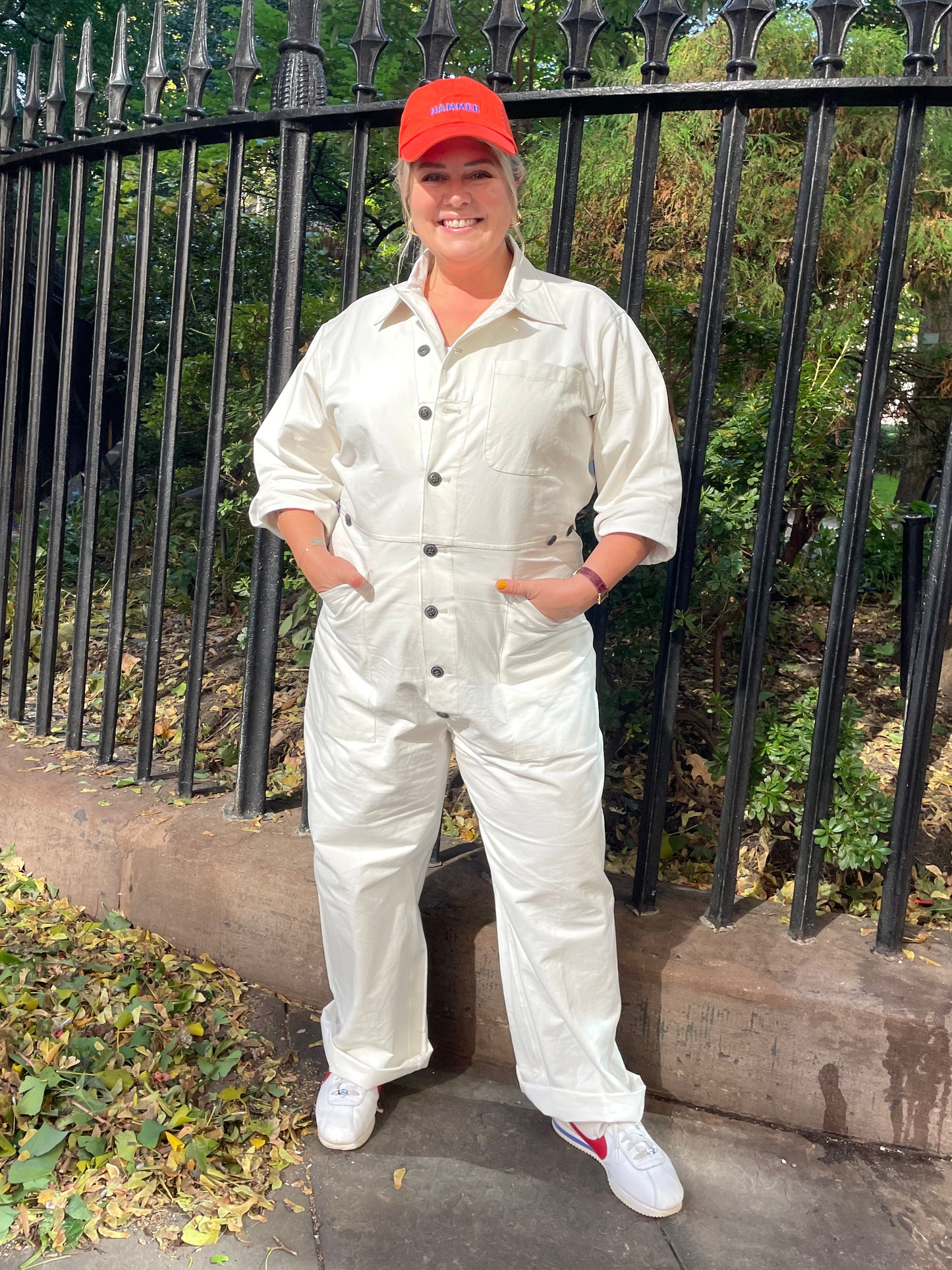 SUZE JUMPSUIT gesso