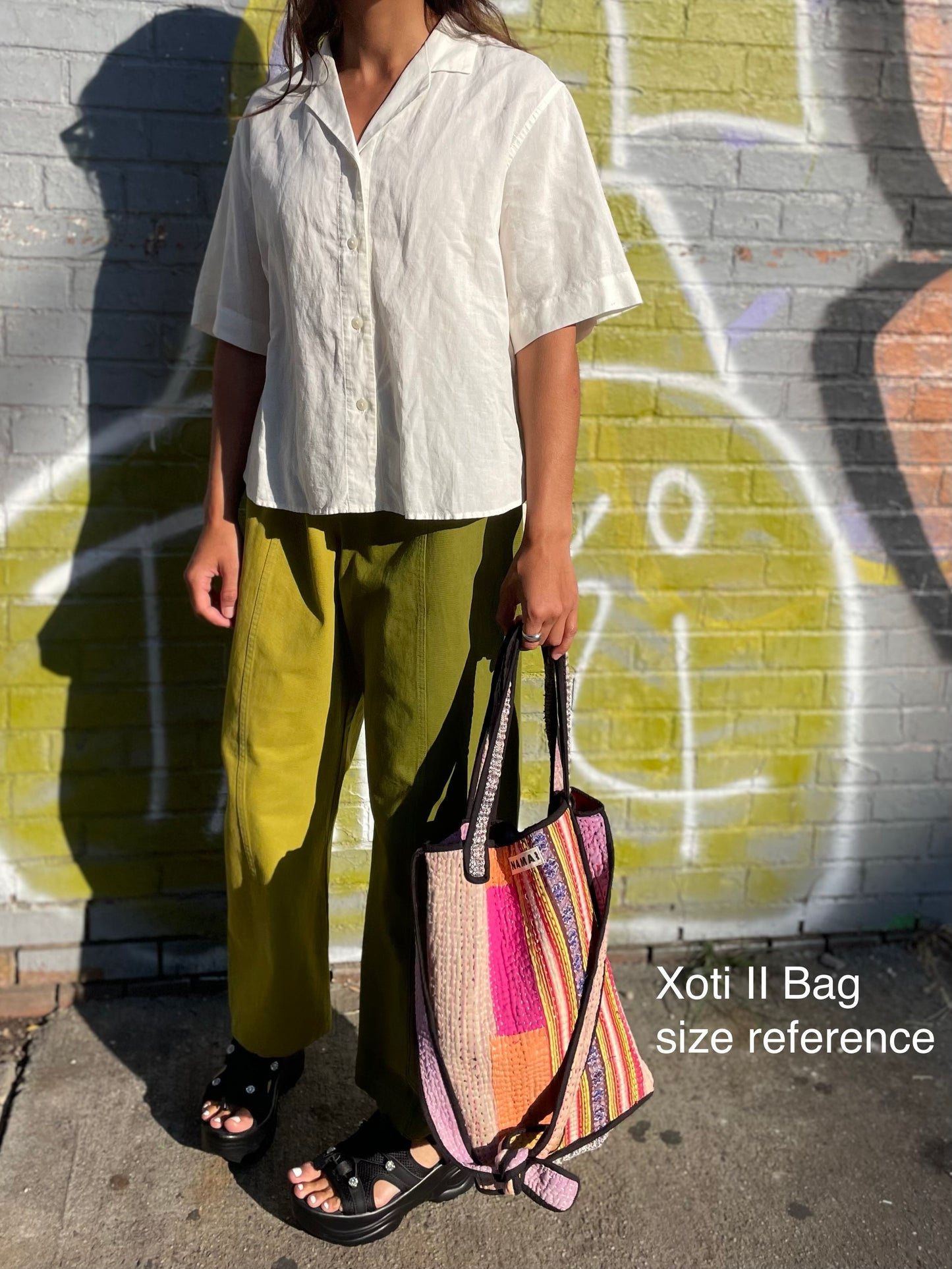 The Xoti II Quilted Kantha Bag