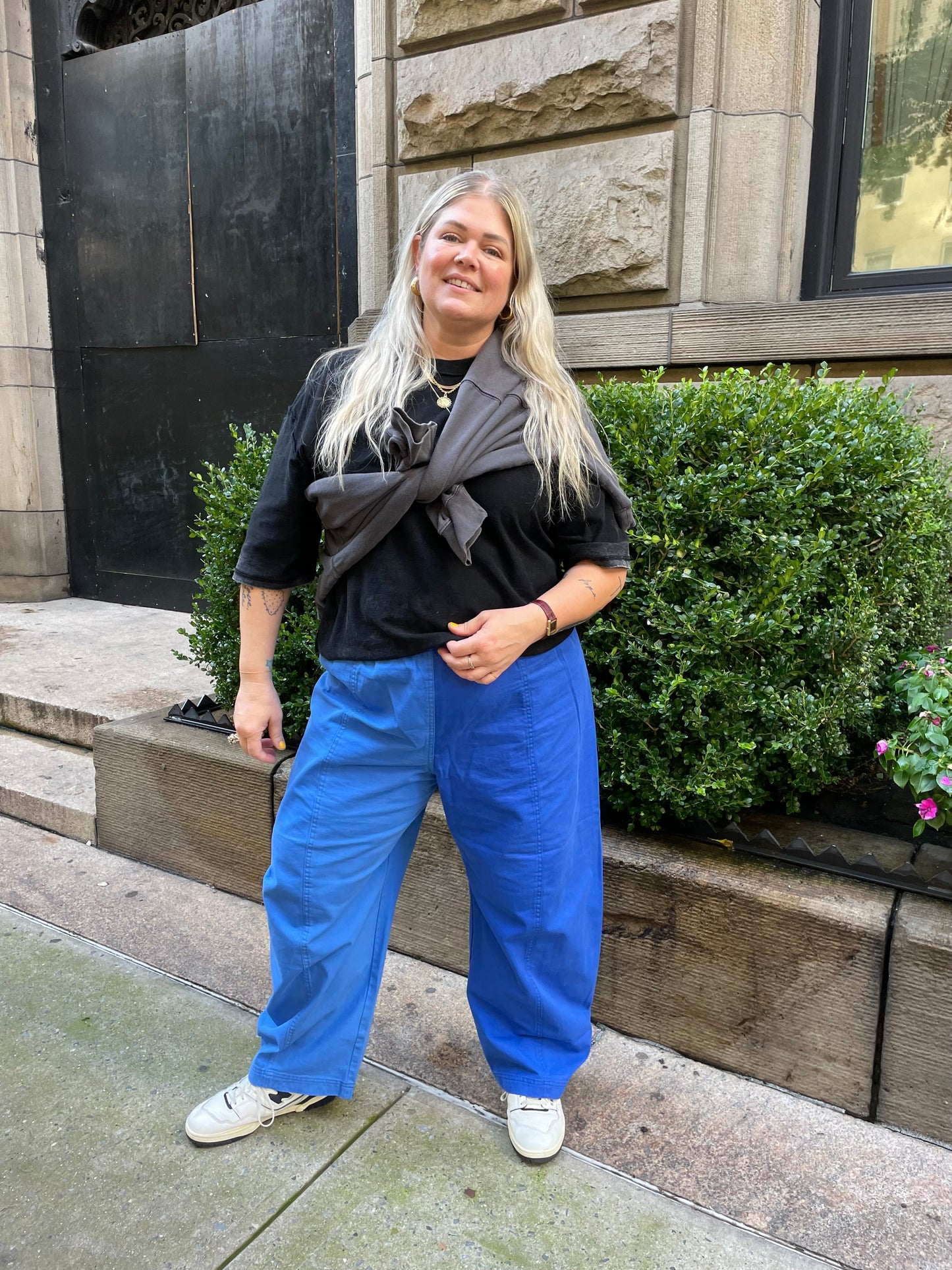 JANUS II PANT colorblock blue