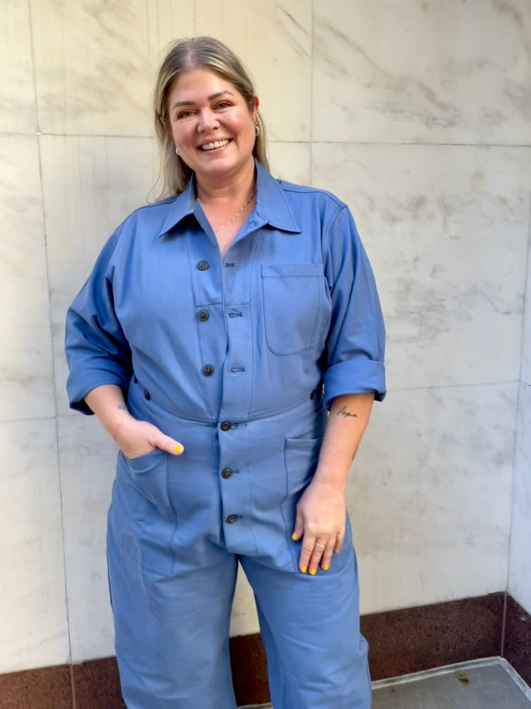 SUZE JUMPSUIT kind of blue
