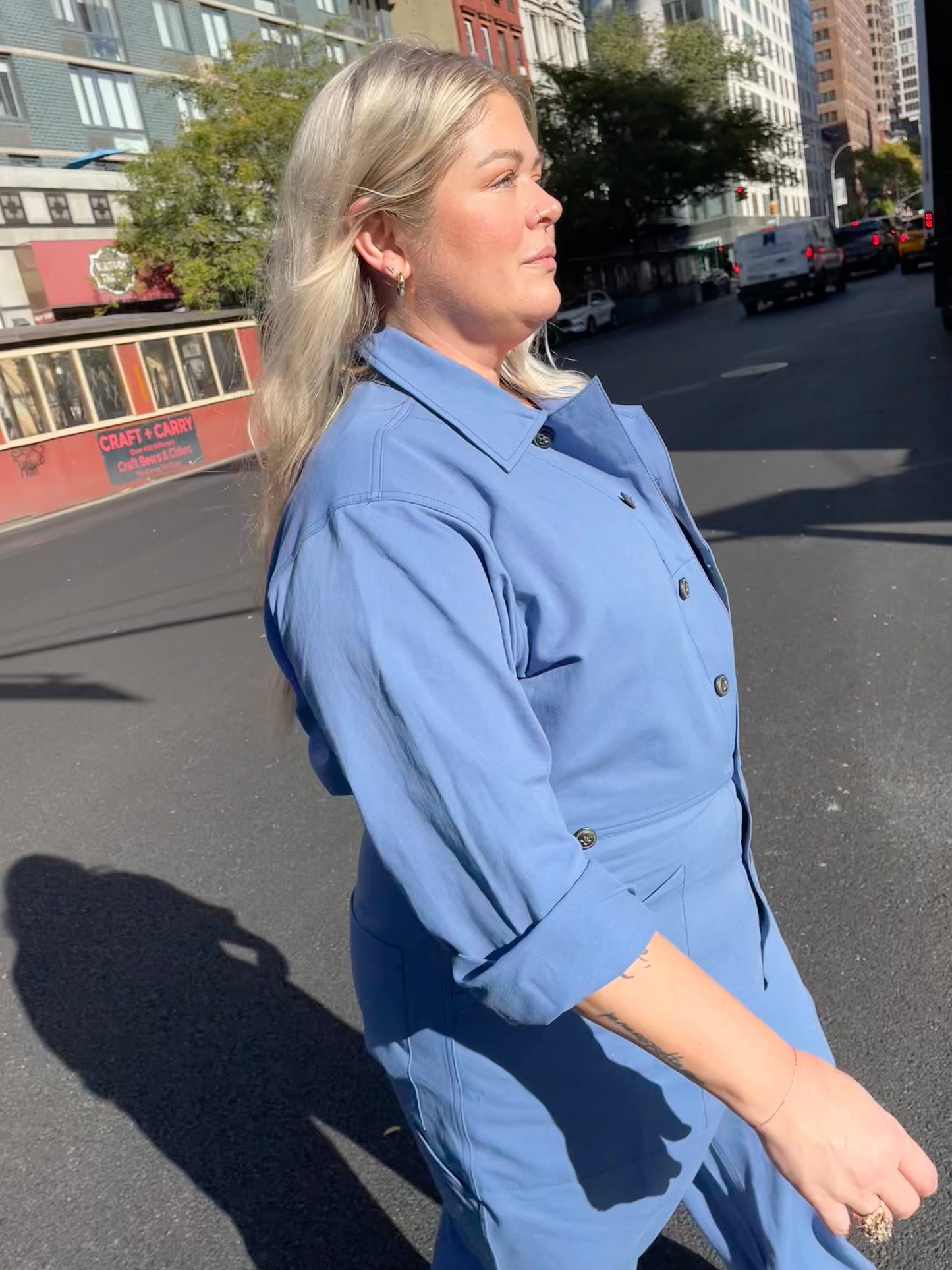 SUZE JUMPSUIT kind of blue