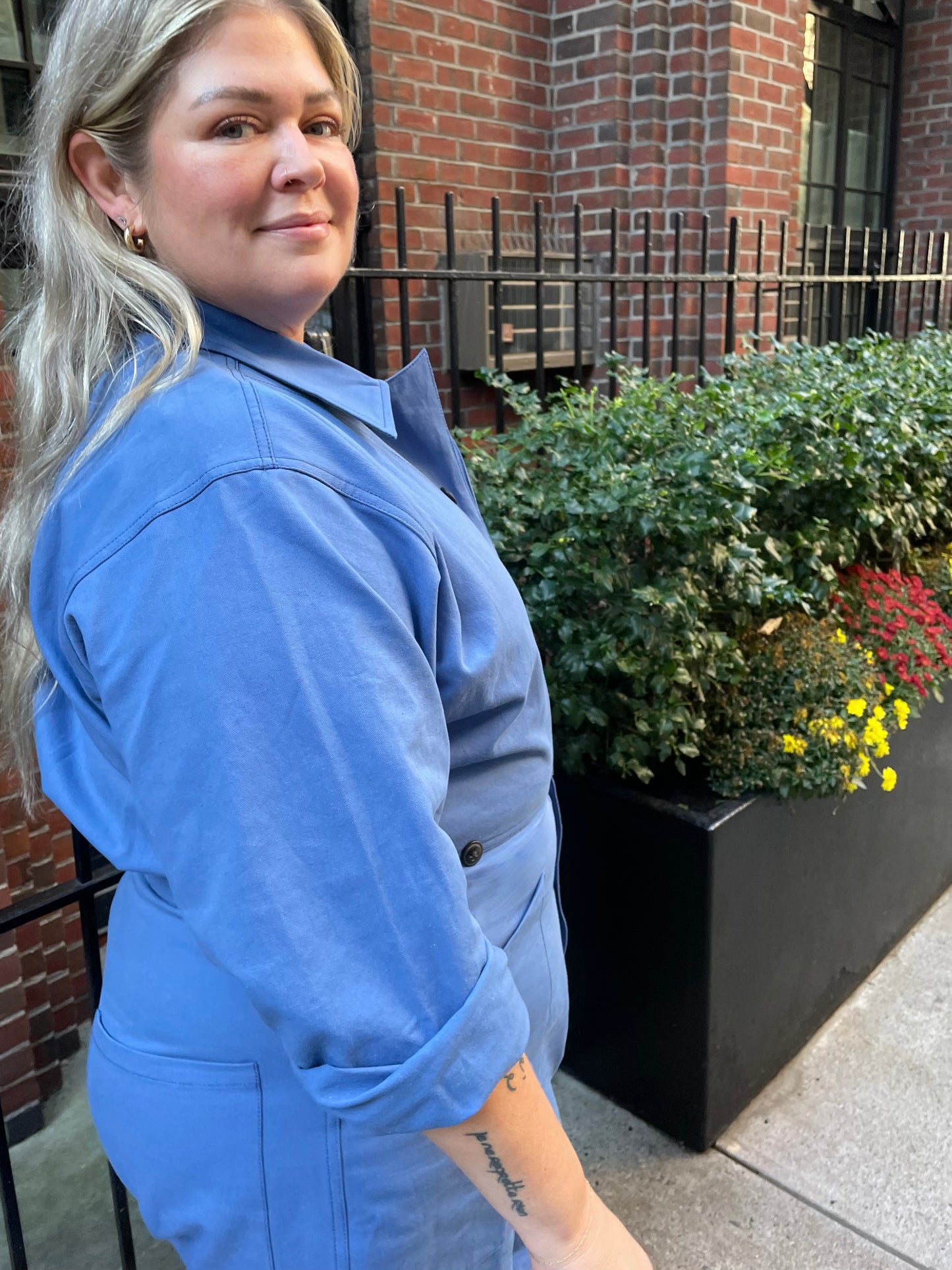 SUZE JUMPSUIT kind of blue