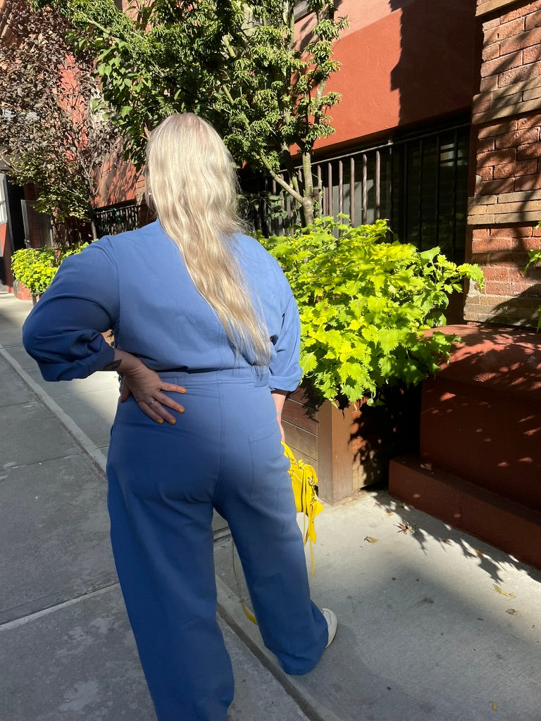 SUZE JUMPSUIT kind of blue
