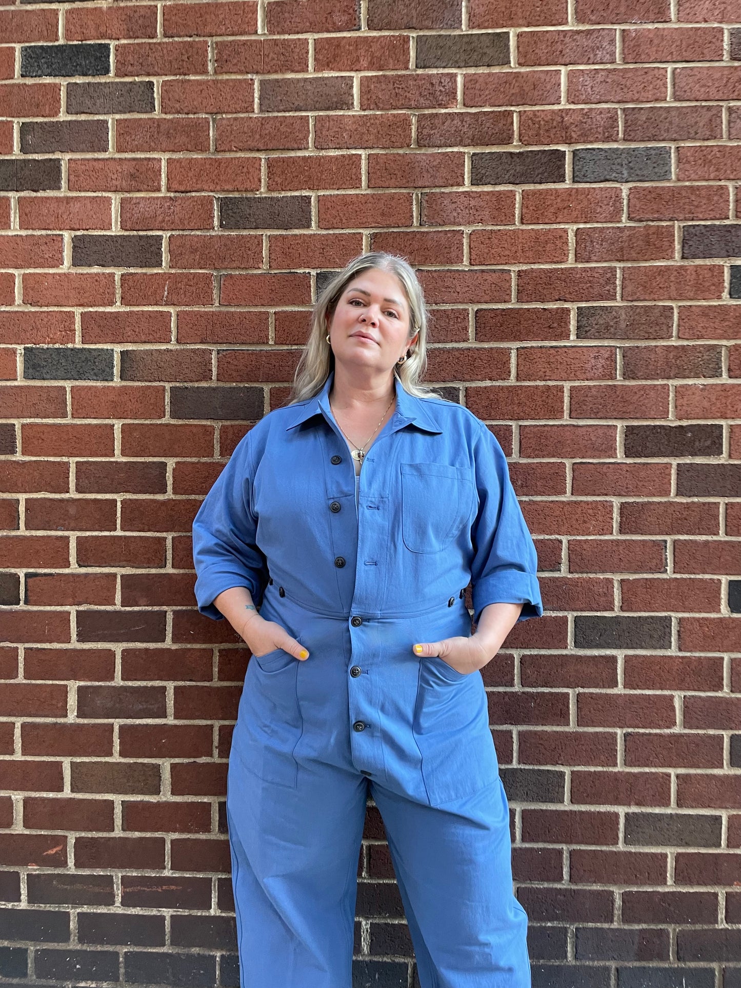 SUZE JUMPSUIT kind of blue