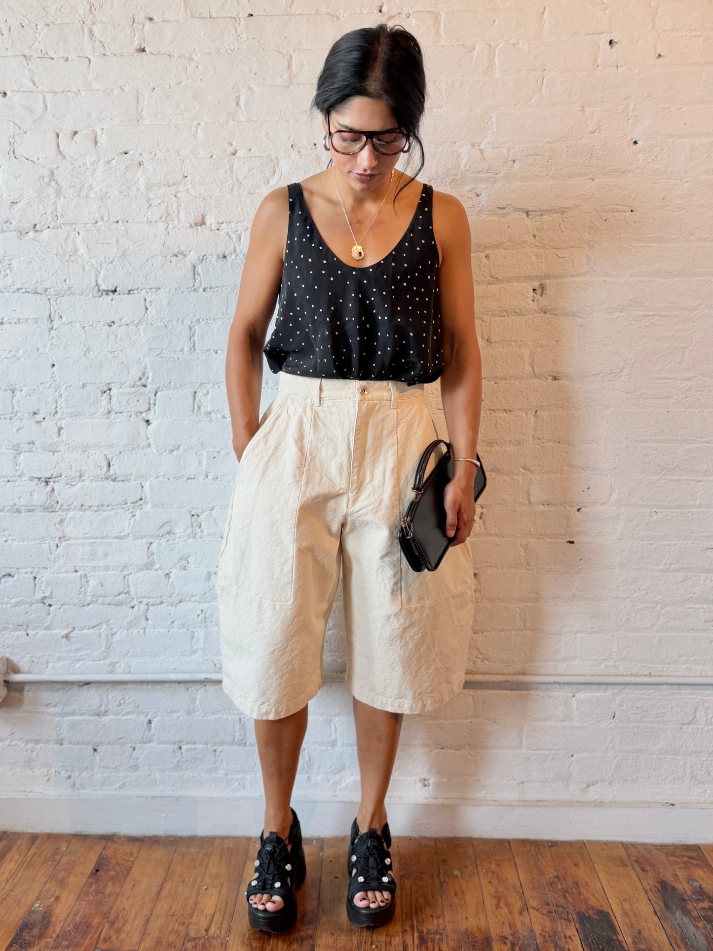 DAUPHINE UTILITY SHORTS blank canvas