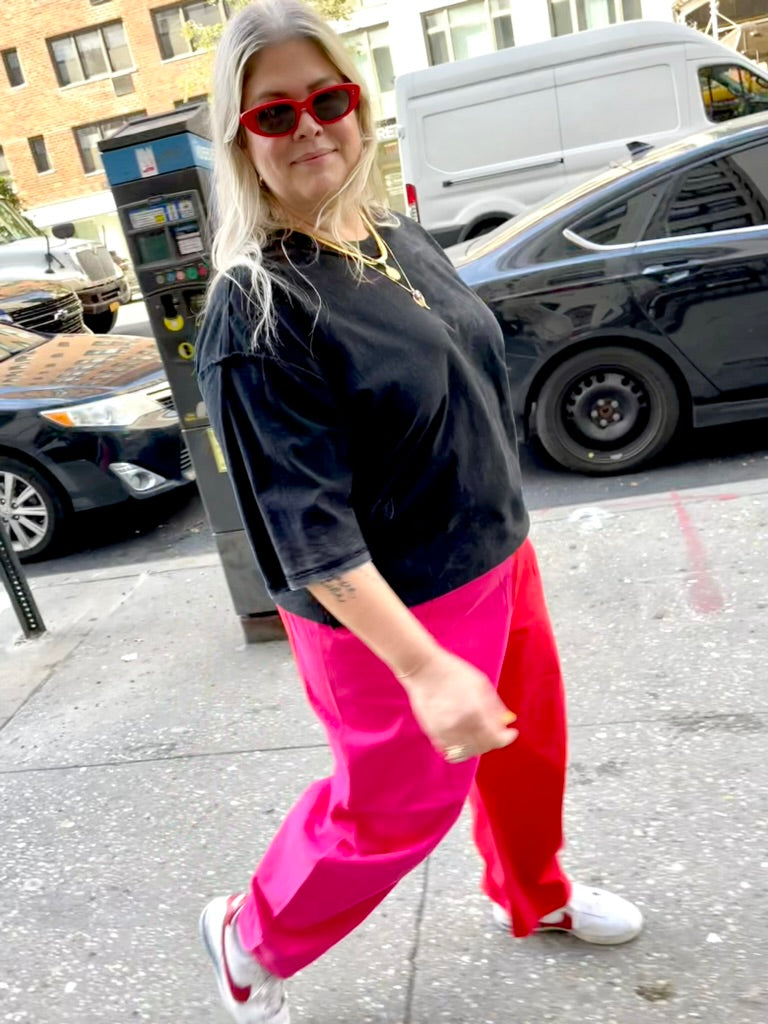 JANUS II colorblock pink