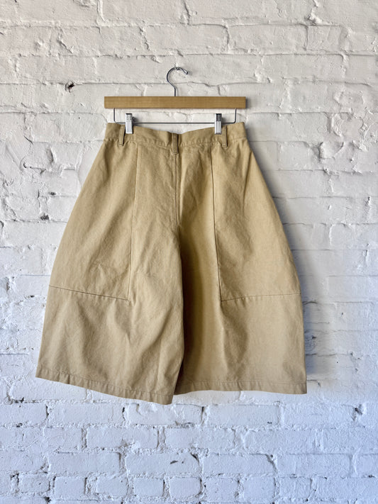 DAUPHINE UTILITY SHORTS khaki