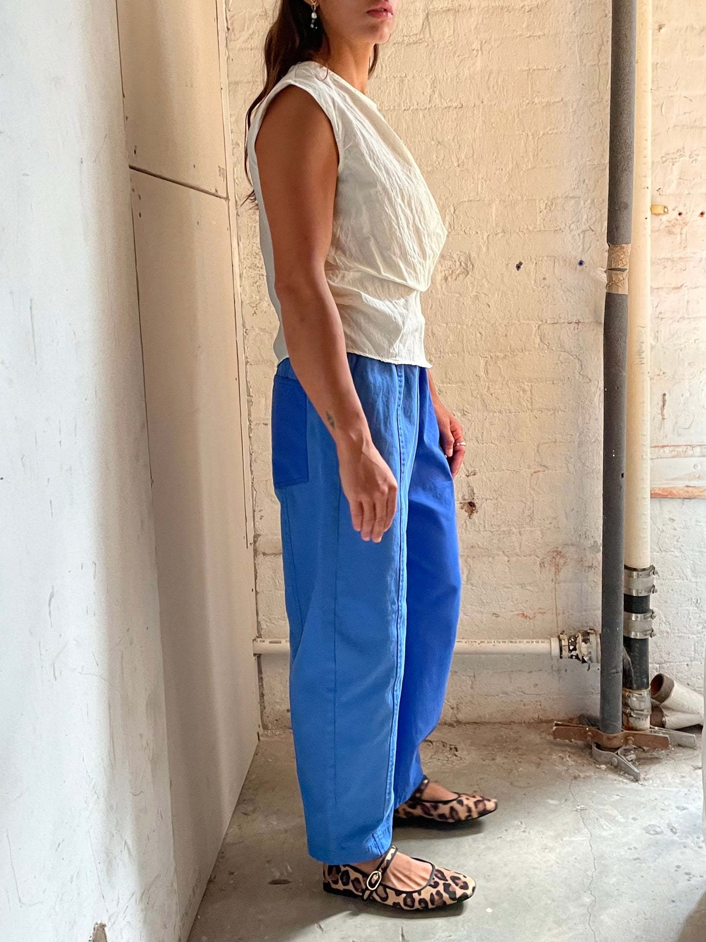 JANUS II PANT colorblock blue