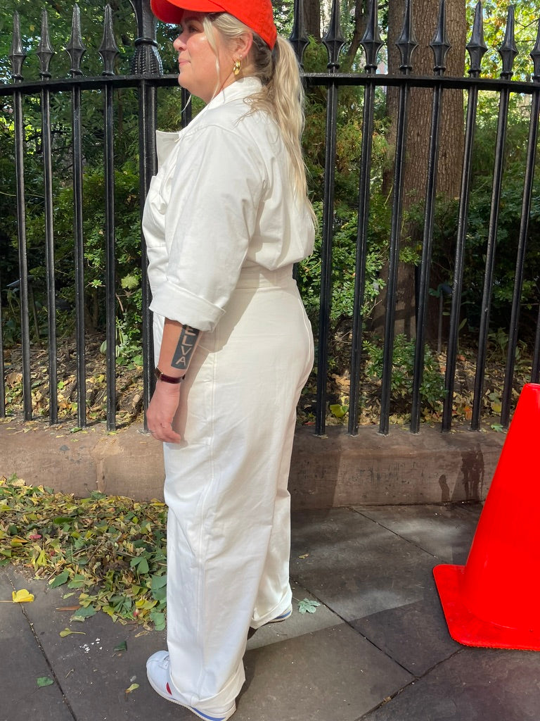 SUZE JUMPSUIT gesso