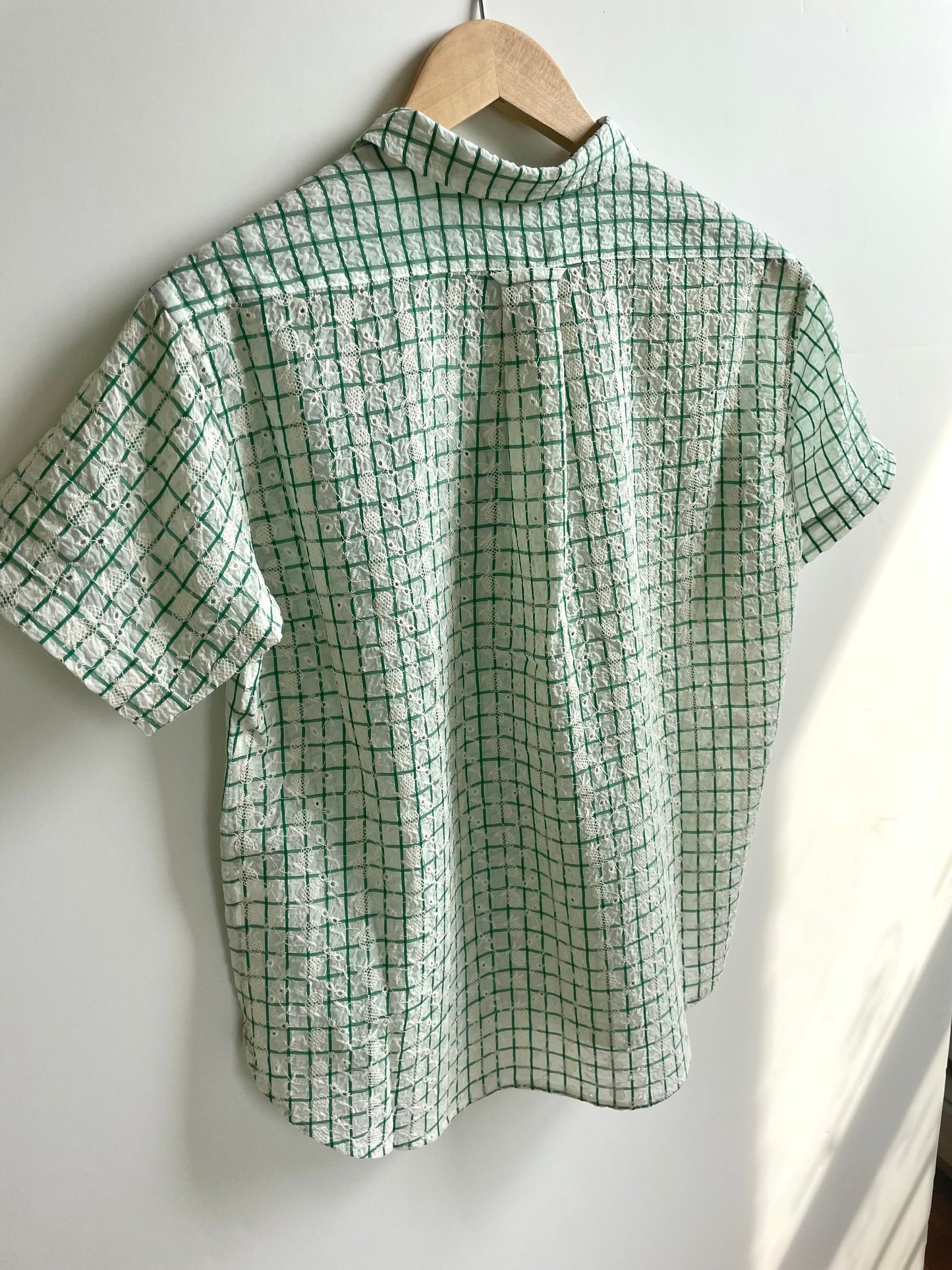 RENÉE CHECK SHIRT sprout