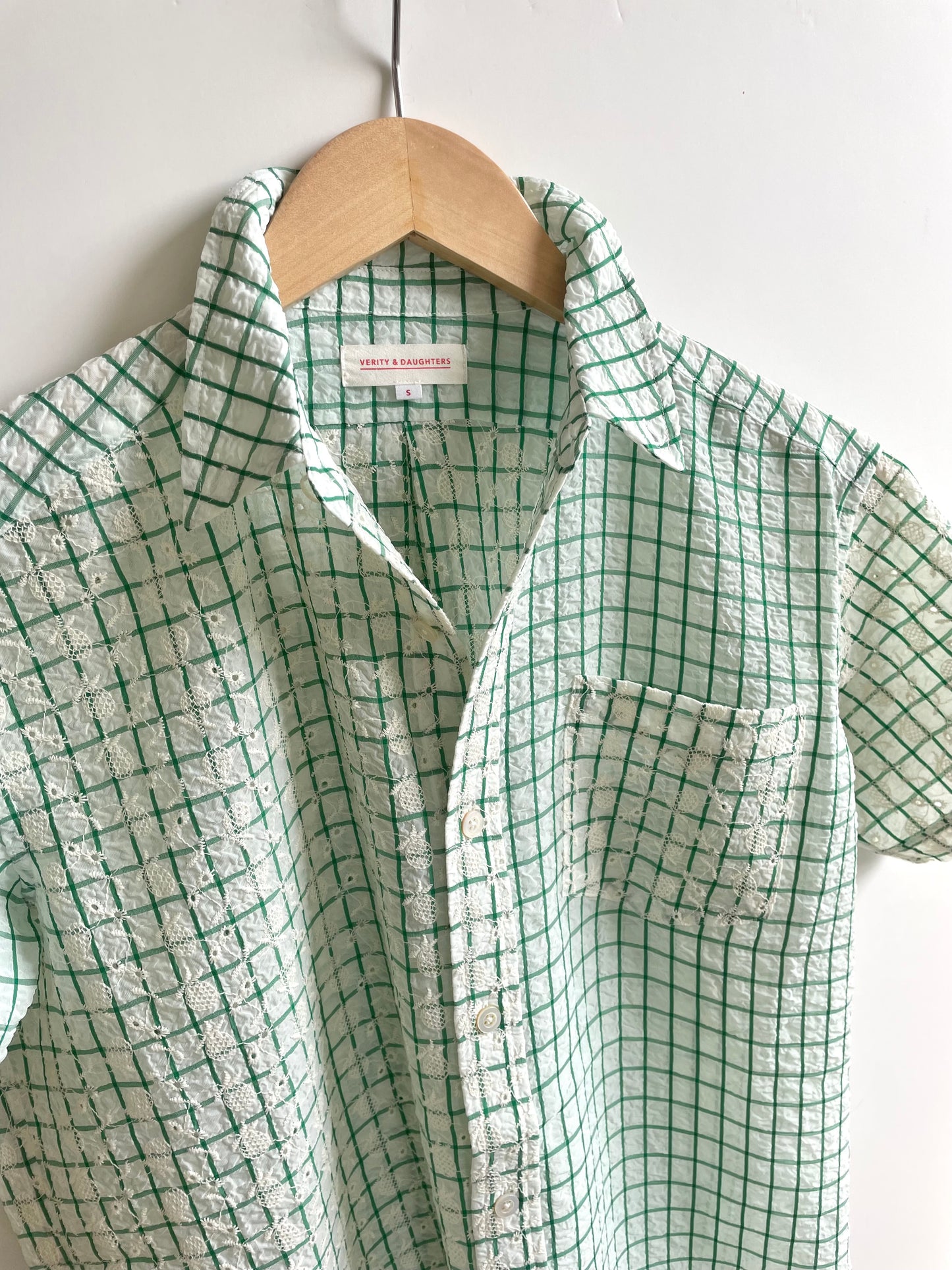 RENÉE CHECK SHIRT sprout