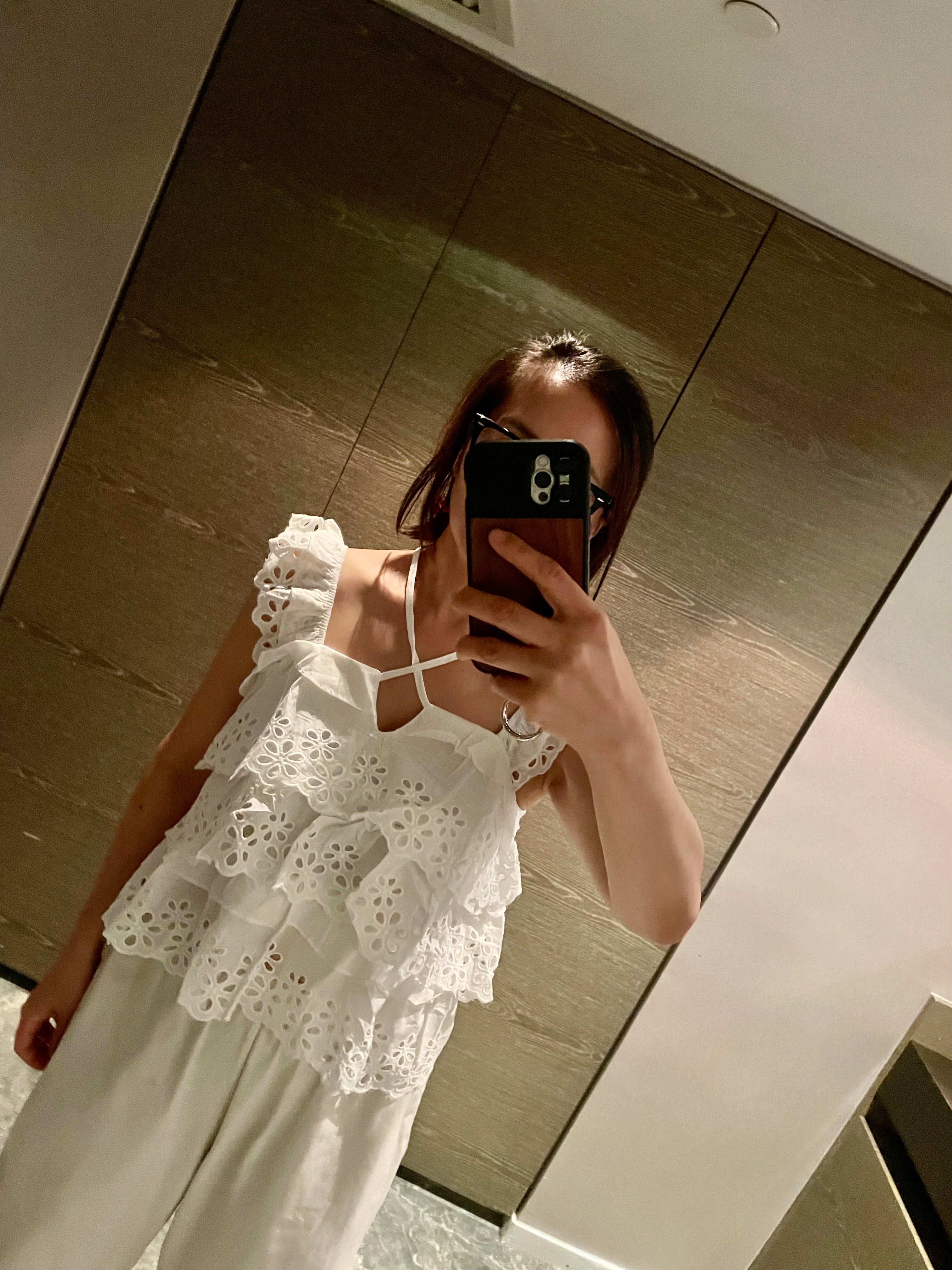 ELISE TOP white