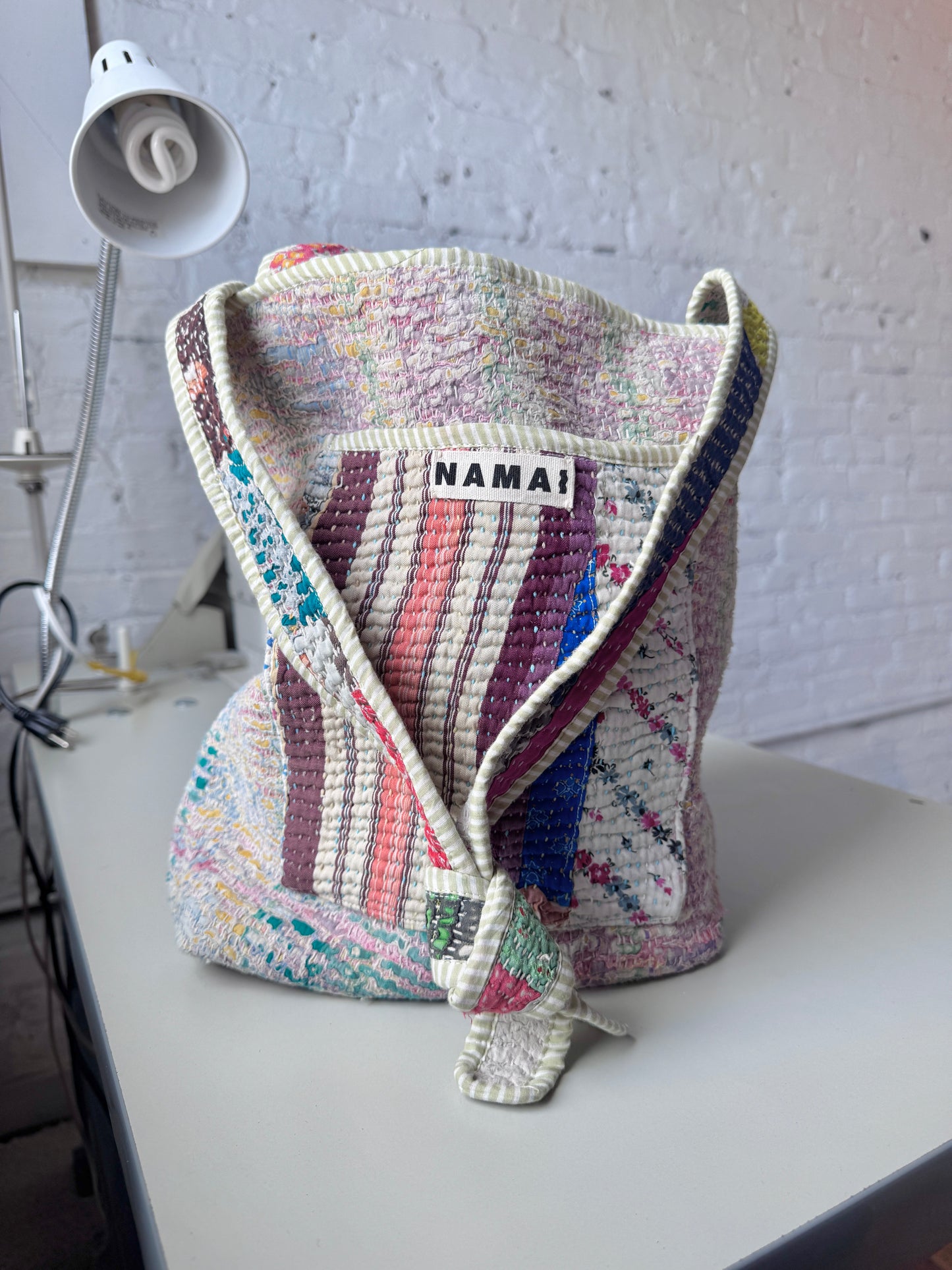 The Xoti II Quilted Kantha Bag