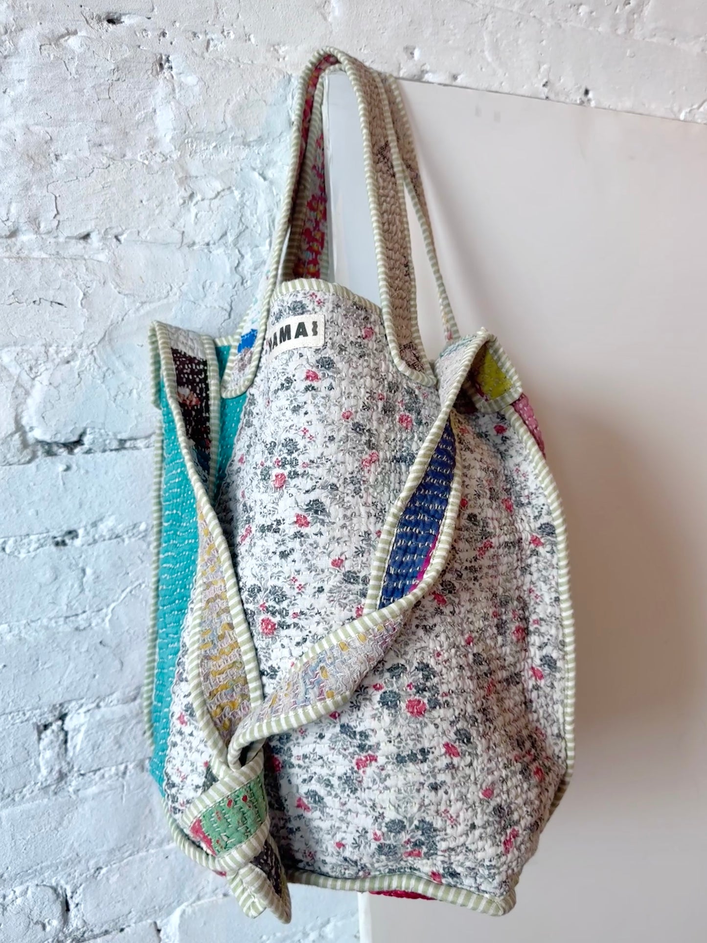 The Xoti II Quilted Kantha Bag