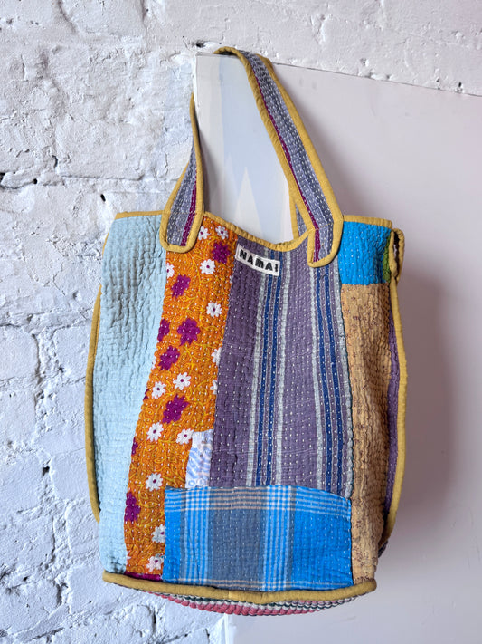The Xoti II Quilted Kantha Bag