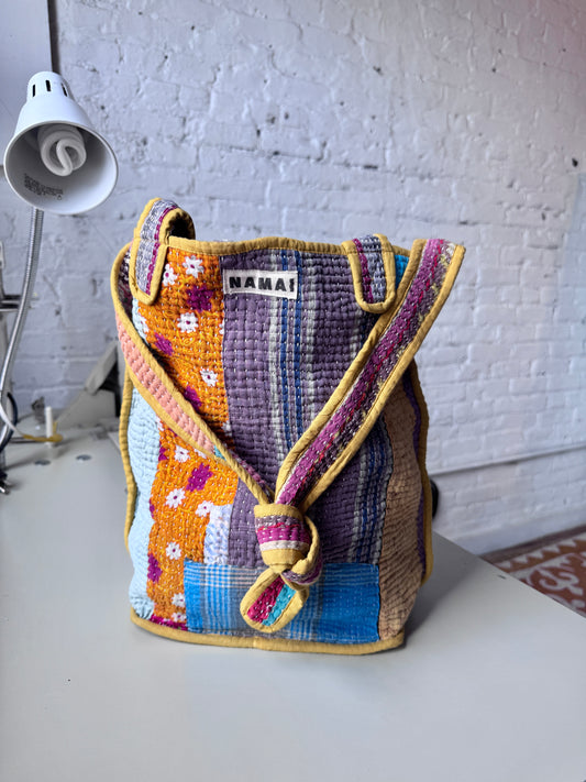 The Xoti II Quilted Kantha Bag