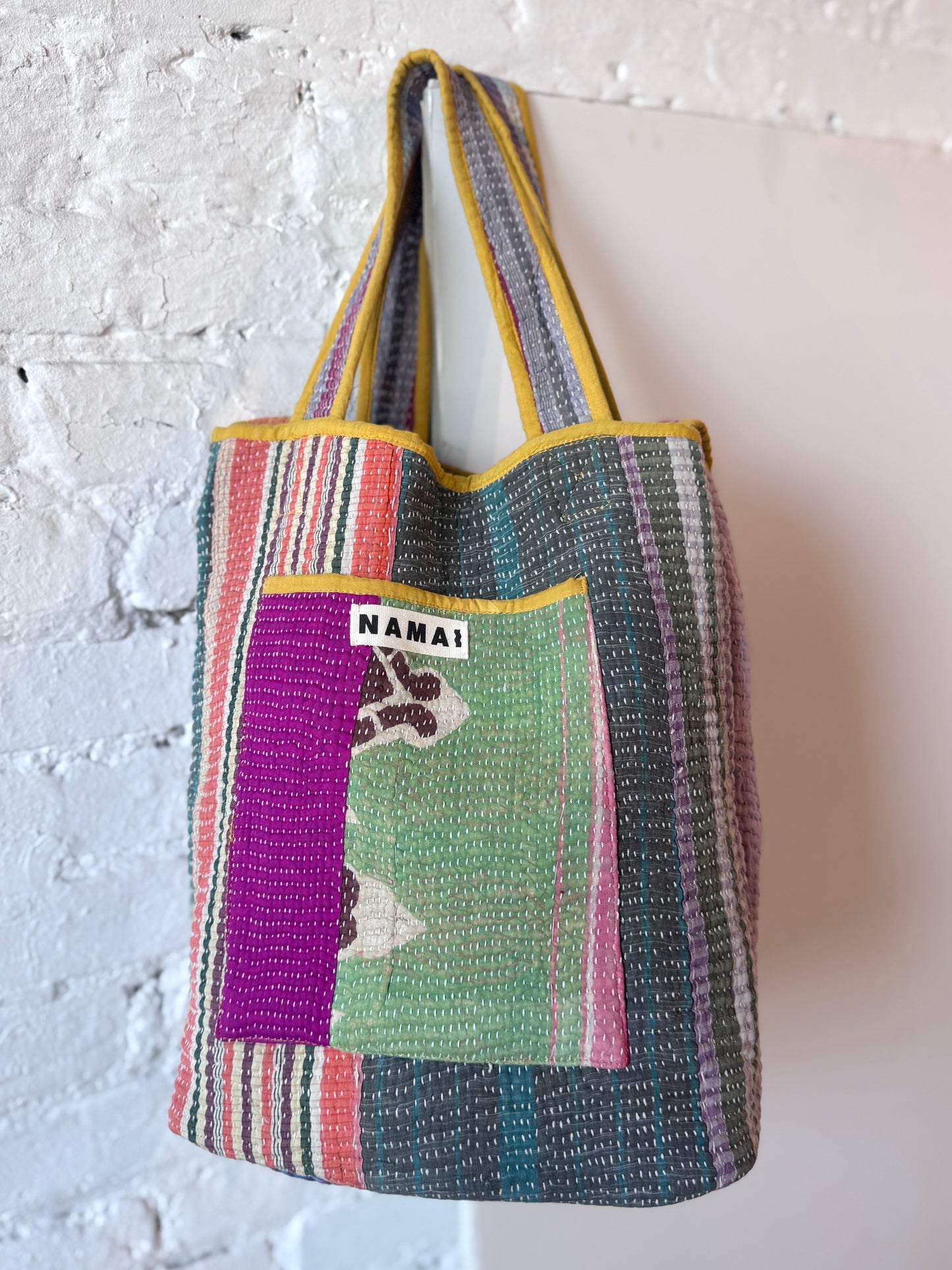 The Xoti II Quilted Kantha Bag