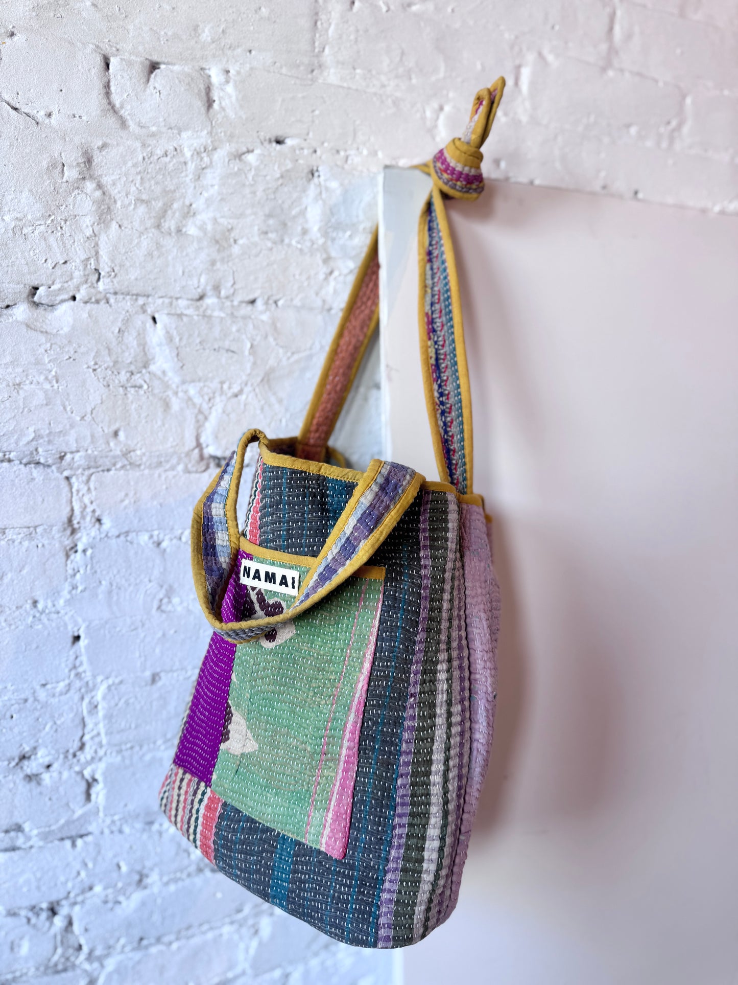The Xoti II Quilted Kantha Bag