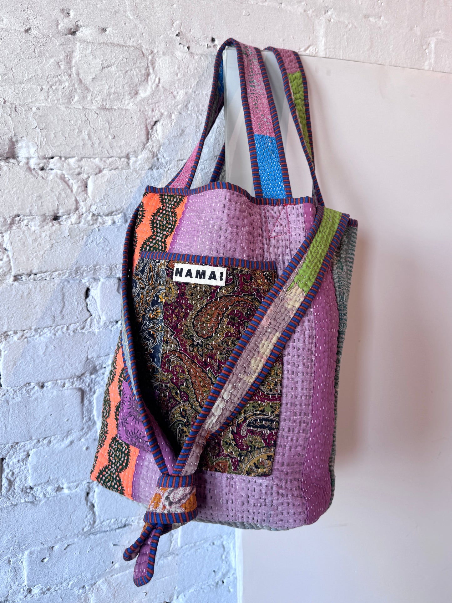 The Xoti II Quilted Kantha Bag