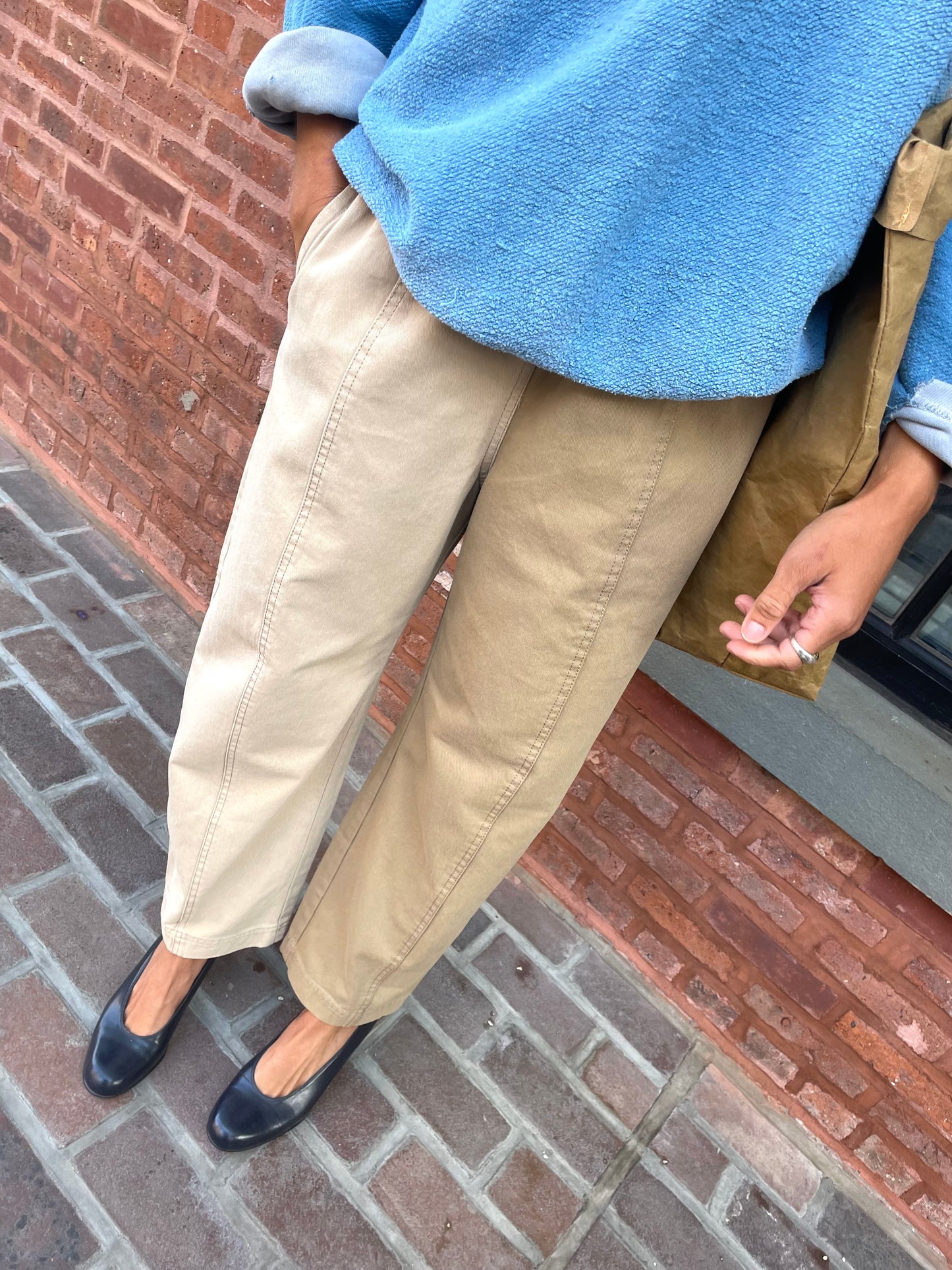 JANUS II PANT colorblock khaki