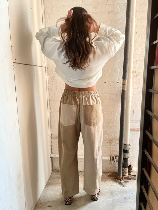 JANUS II PANT colorblock khaki