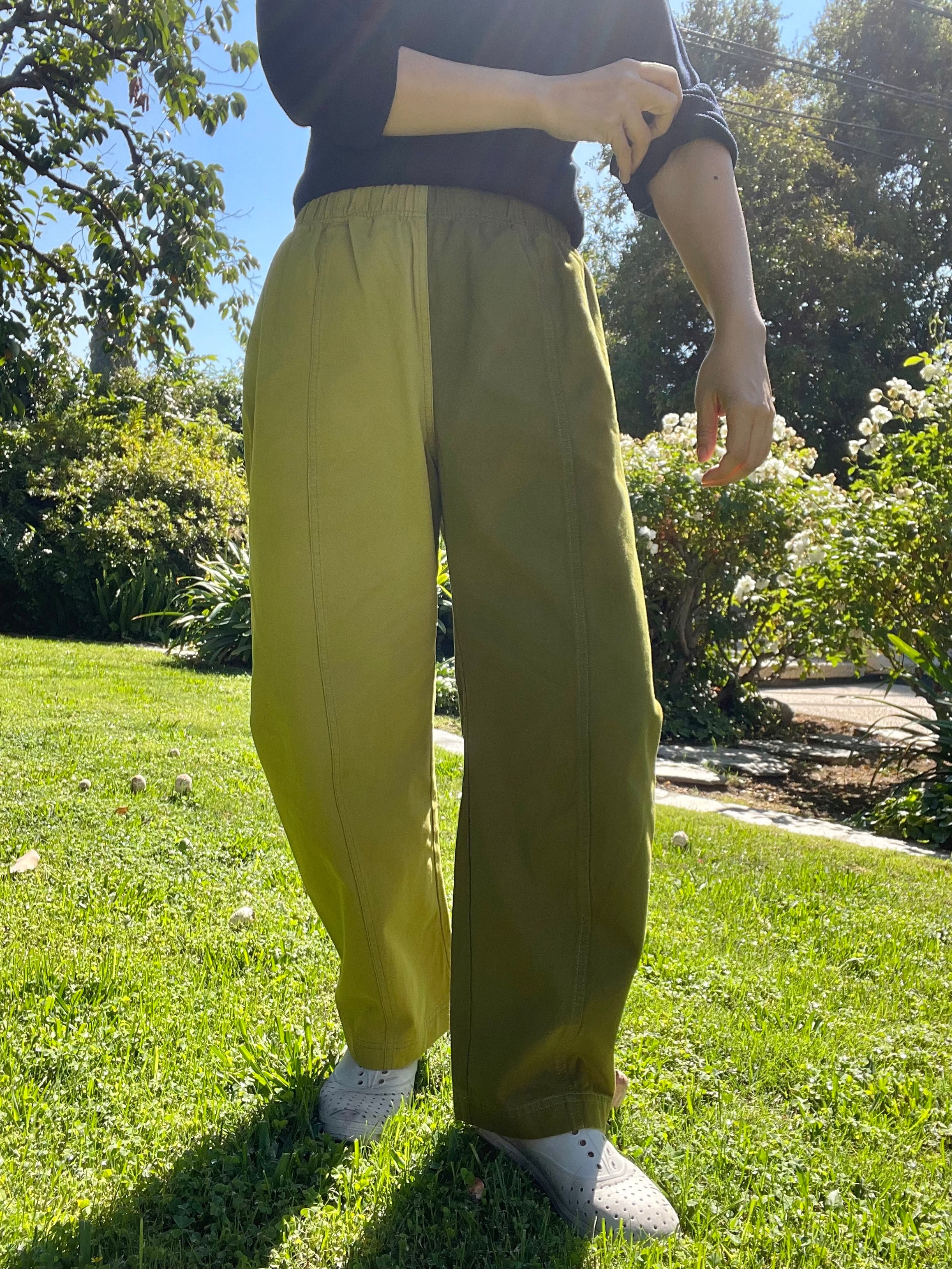 JANUS II PANT colorblock lime