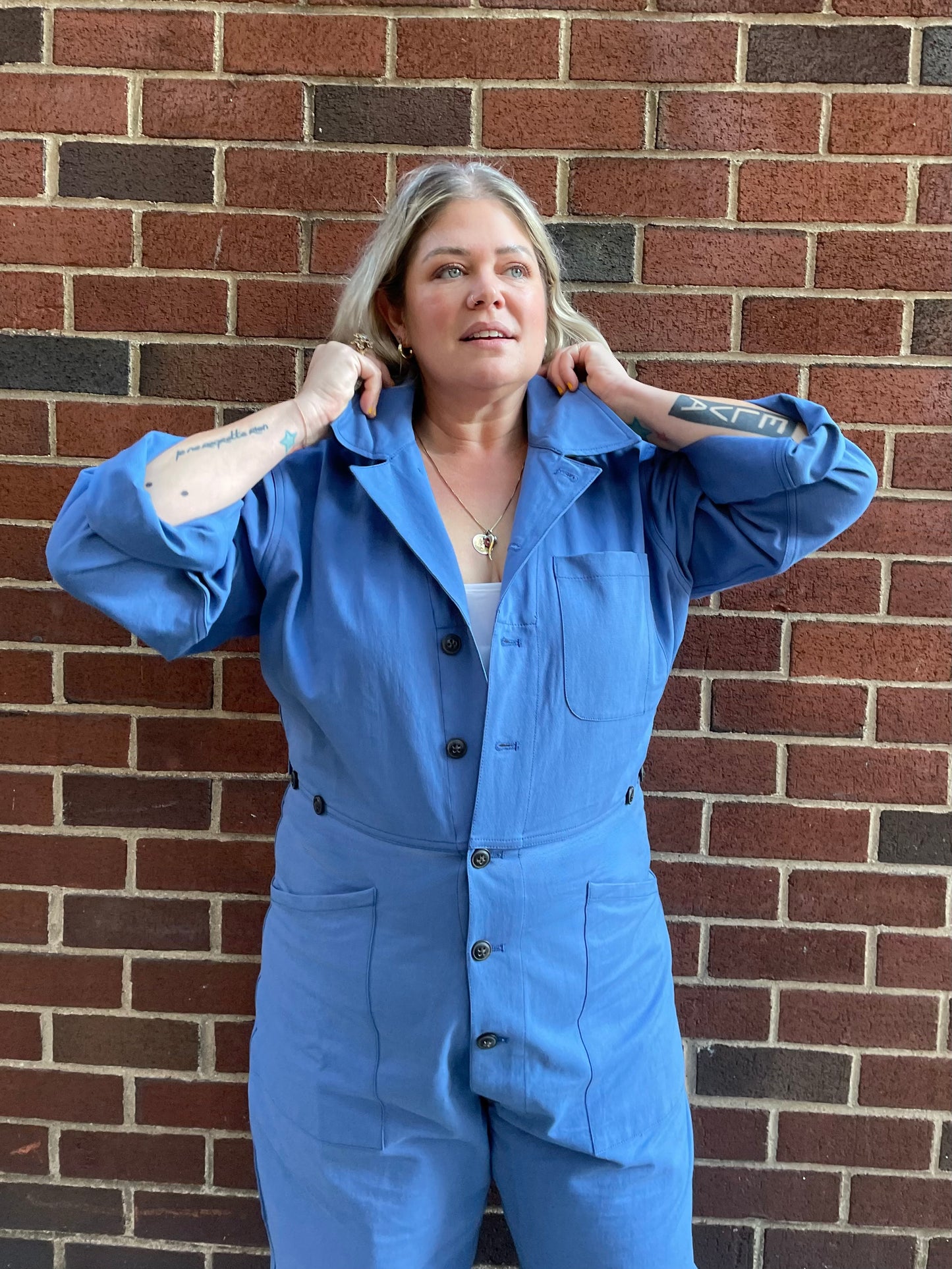 SUZE JUMPSUIT kind of blue