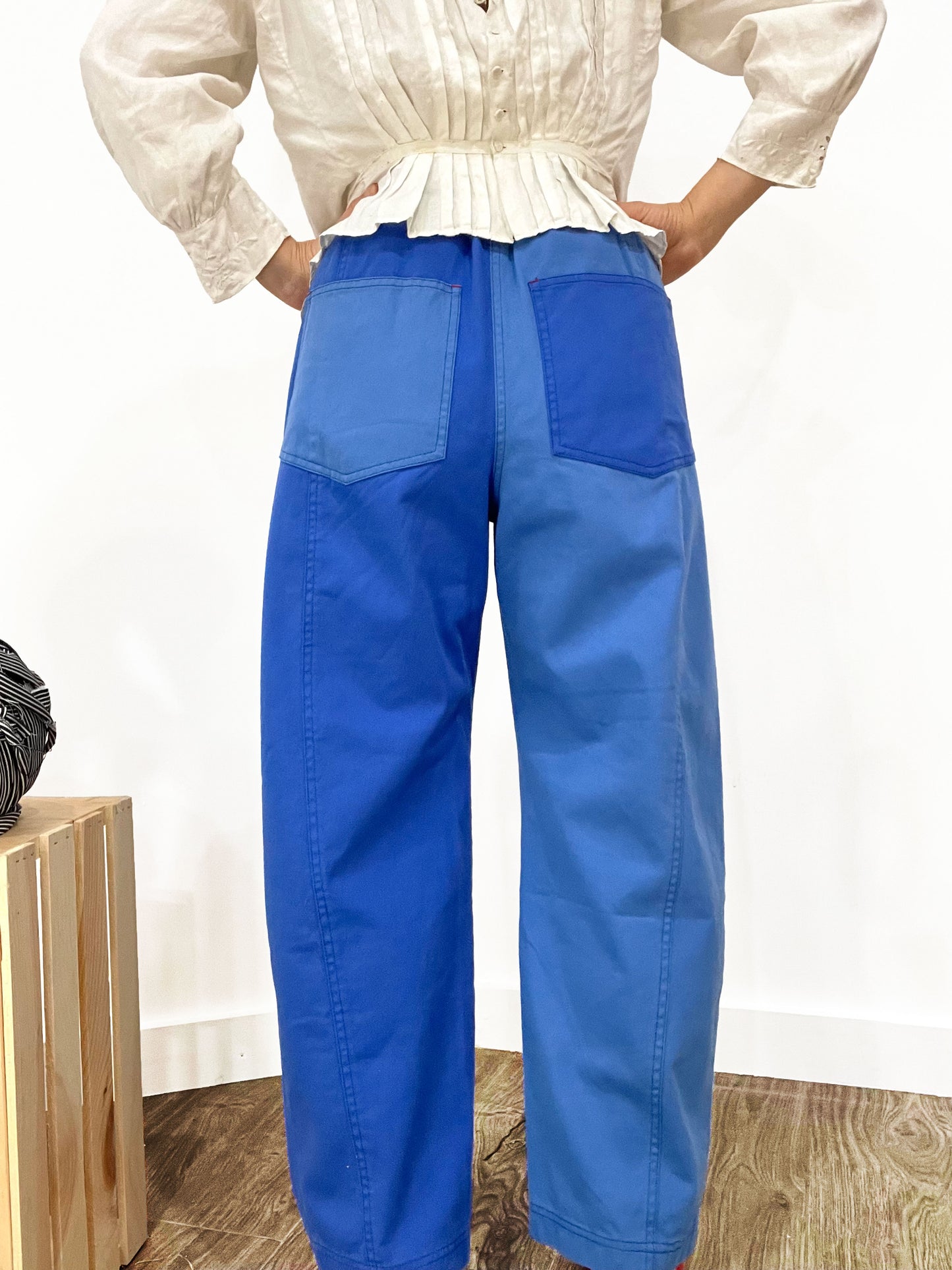 JANUS II PANT colorblock blue