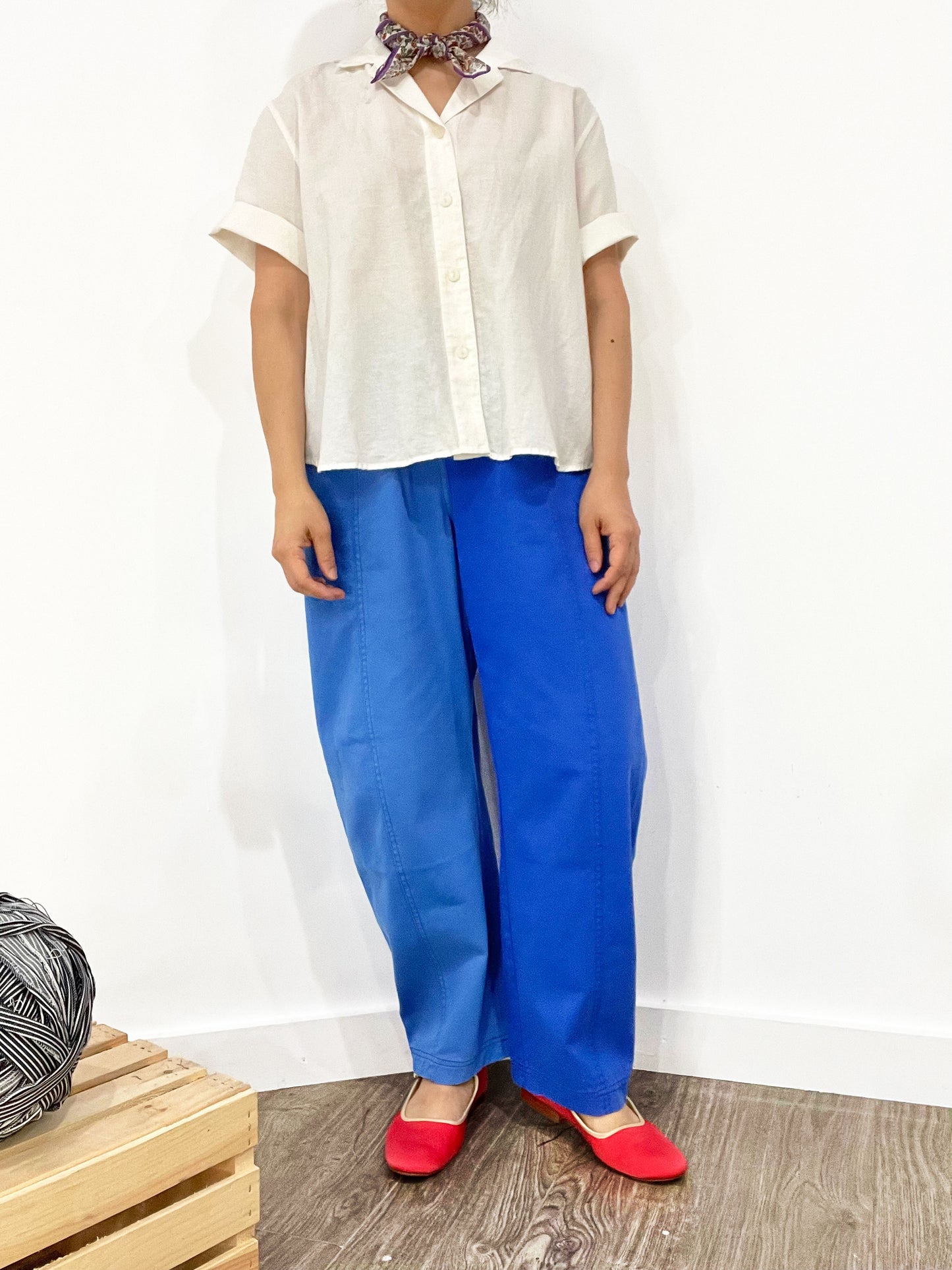 JANUS II PANT colorblock blue
