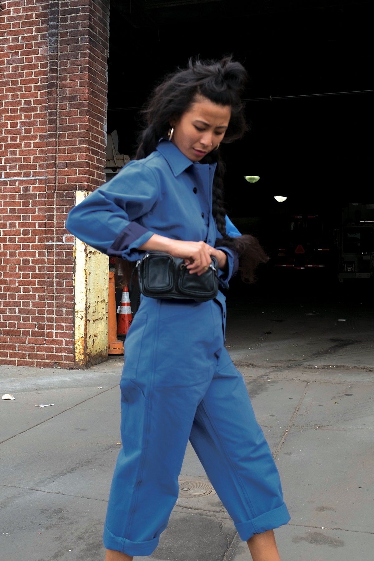 SUZE JUMPSUIT kind of blue