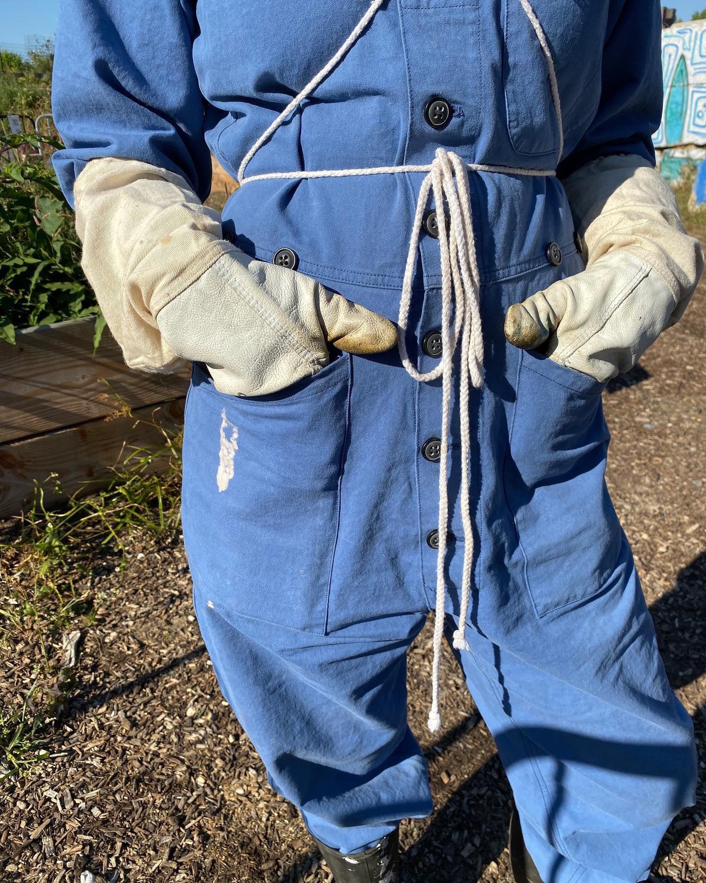 SUZE JUMPSUIT kind of blue