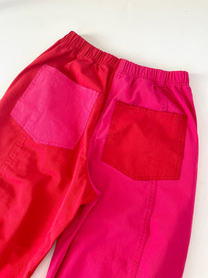 JANUS PANT colorblock pink