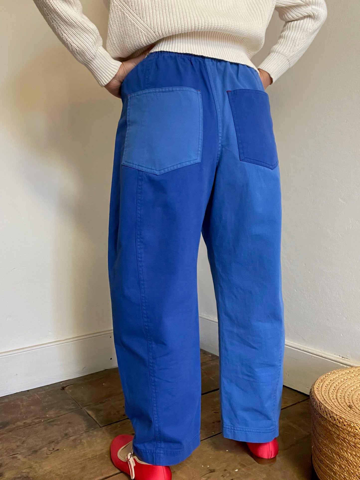 JANUS II PANT colorblock blue