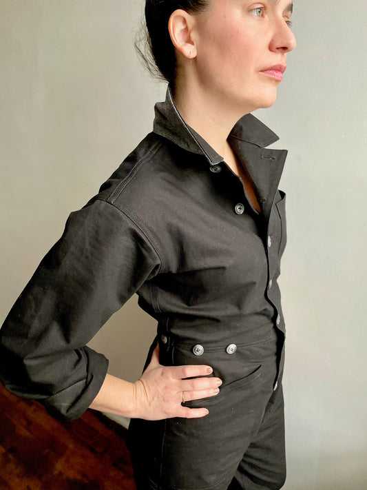 SUZE JUMPSUIT black