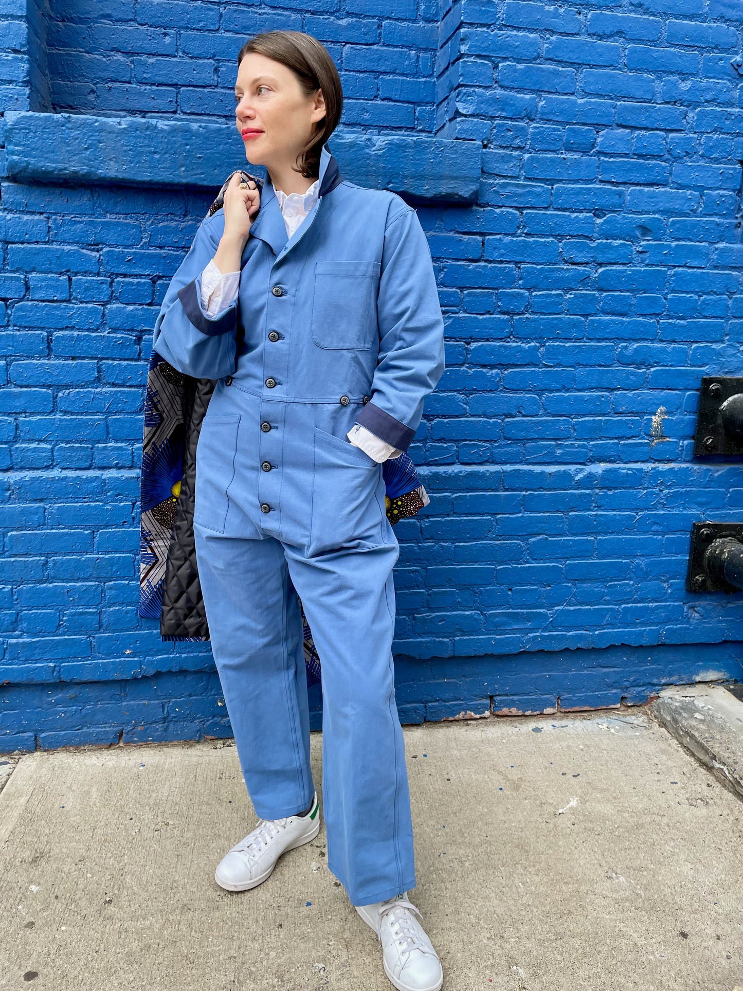 SUZE JUMPSUIT kind of blue