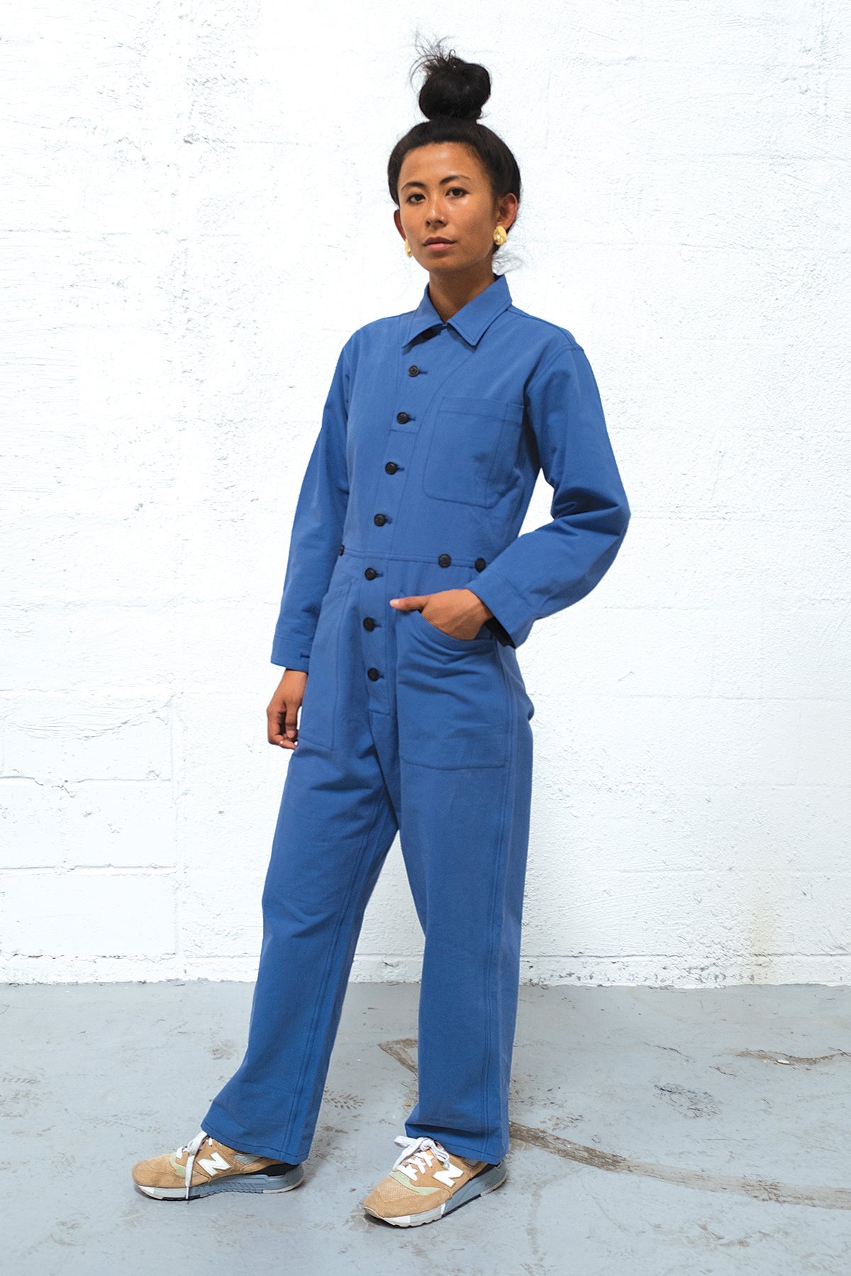 SUZE JUMPSUIT kind of blue