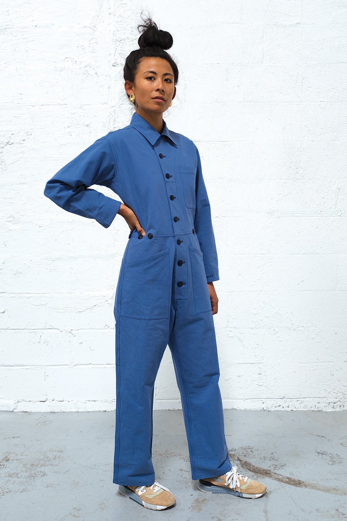 SUZE JUMPSUIT kind of blue