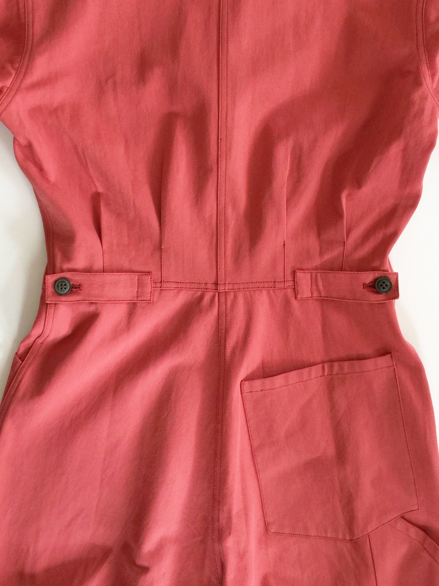 SUZE JUMPSUIT sunfade red