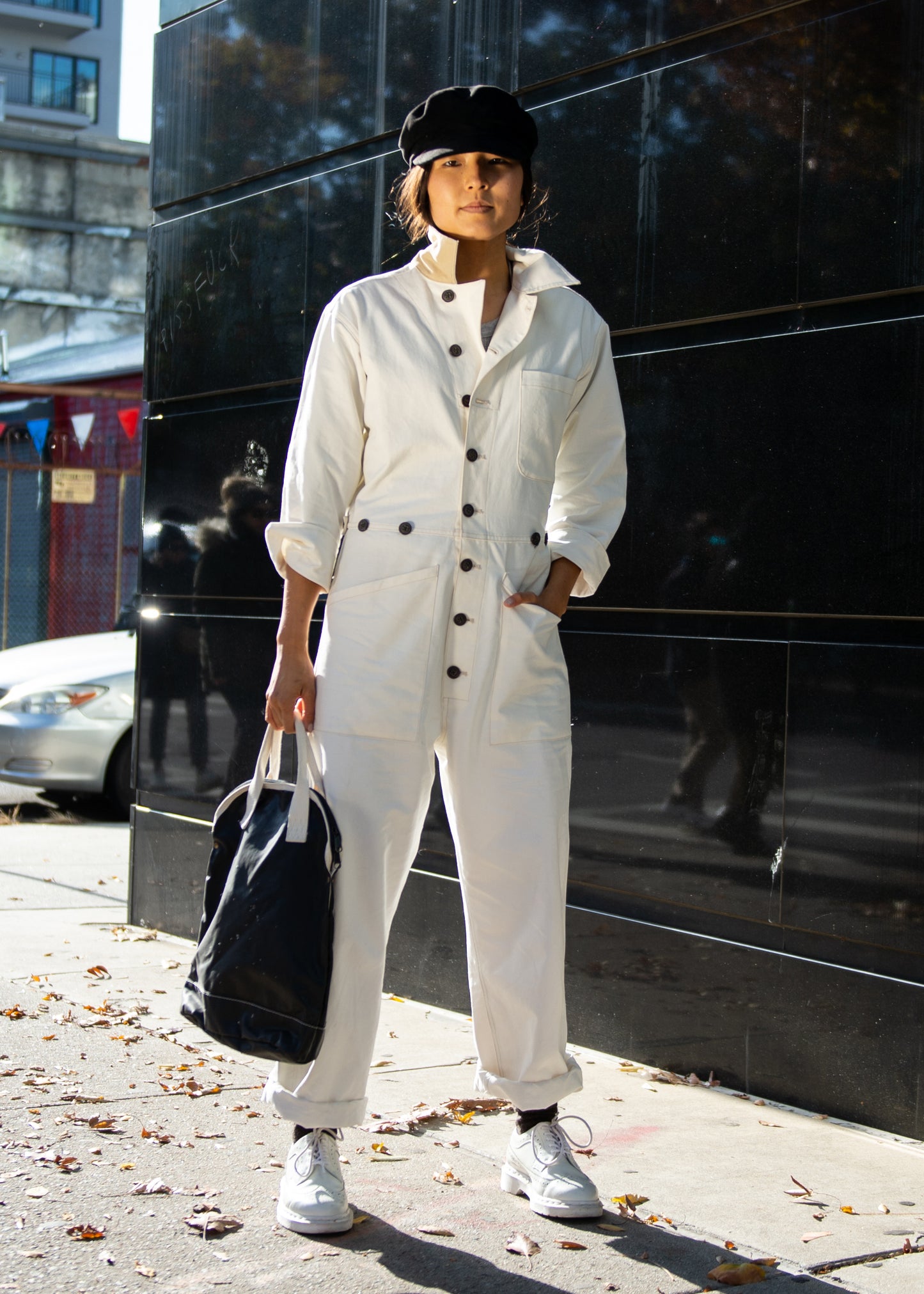 SUZE JUMPSUIT gesso