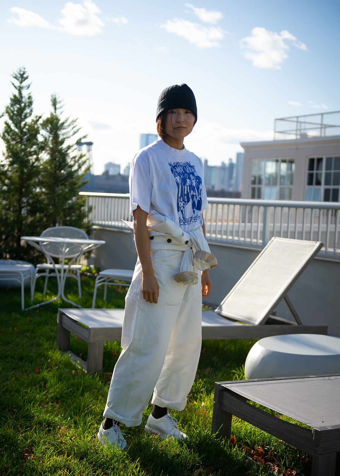 SUZE JUMPSUIT gesso